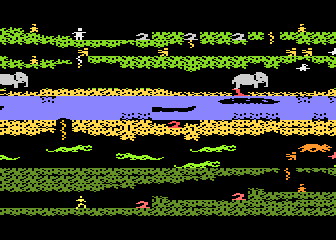 Floyd of the Jungle atari screenshot