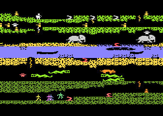 Floyd of the Jungle atari screenshot