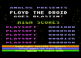 Floyd the Droid Goes Blastin' — screenshot 1