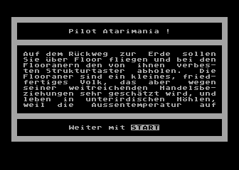 Fly over Floor atari screenshot