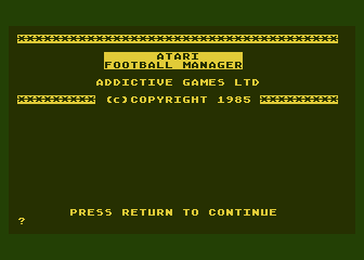 Football Manager — screenshot 1