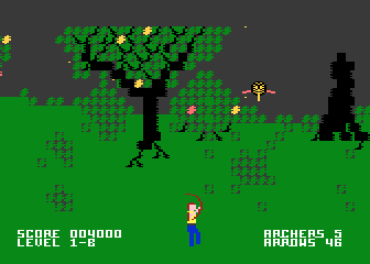 Forbidden Forest atari screenshot