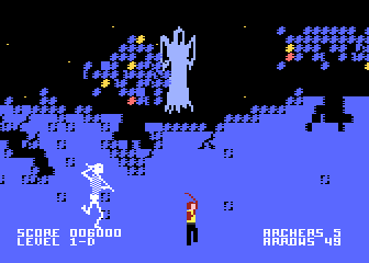 Forbidden Forest atari screenshot