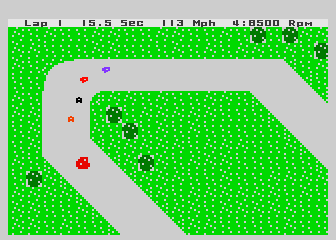 Formula 1 Racing atari screenshot