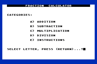 Fraction Calculator — screenshot 1