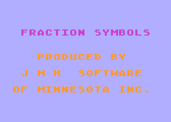 Fraction Symbols 1 — screenshot 1