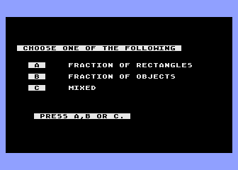 Fraction Symbols 1 atari screenshot