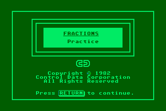 Fractions - Practice atari screenshot