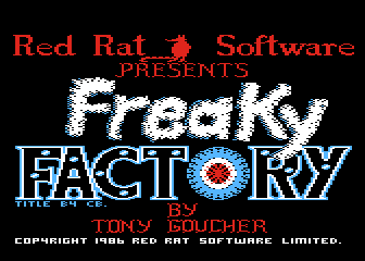 Freaky Factory atari screenshot