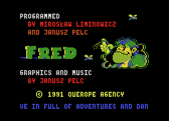 Fred atari screenshot