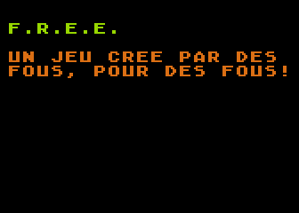 FREE - Funny Risky Evil Escape atari screenshot