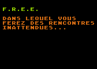FREE - Funny Risky Evil Escape atari screenshot