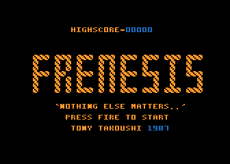 Frenesis atari screenshot