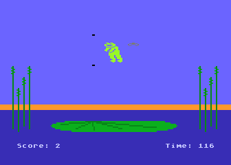 Frog atari screenshot