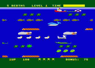 Frogger II - Threeedeep! atari screenshot