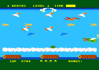 Frogger II - Threeedeep! atari screenshot