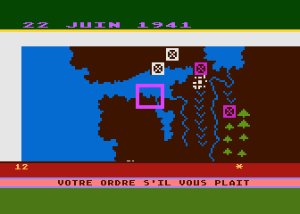 Front de l'Est (1941) atari screenshot