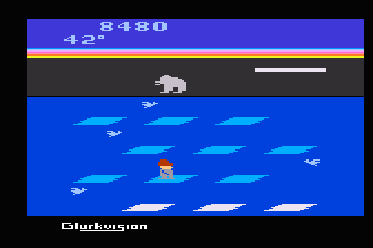 Frostbite 400 atari screenshot