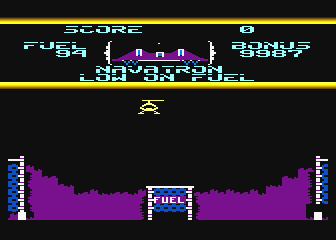 Fort Apocalypse atari screenshot