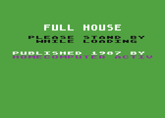 Full House atari screenshot