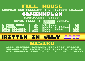Full House — screenshot 2