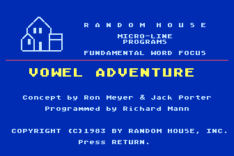 Fundamental Word Focus atari screenshot
