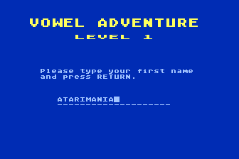 Fundamental Word Focus atari screenshot