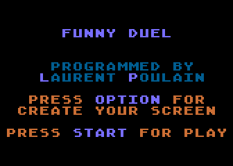 Funny Duel atari screenshot