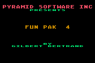 FunPak 4 atari screenshot