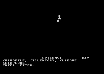 Galactic Adventures atari screenshot