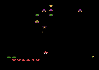 Galactic Chase atari screenshot