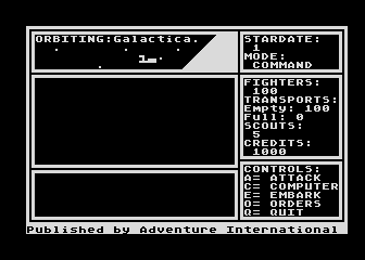 Galactic Empire atari screenshot