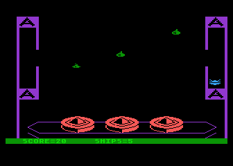 Galactic Gloop atari screenshot