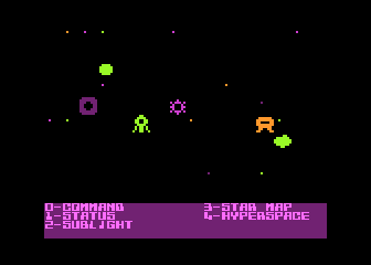 Galactic Quest atari screenshot