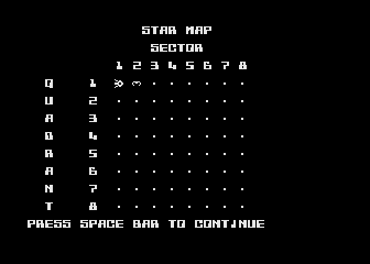 Galactic Quest atari screenshot