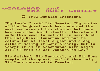 Galahad and the Holy Grail — screenshot 1