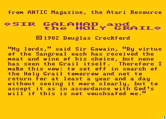 Galahad and the Holy Grail — screenshot 1