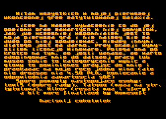 Galaxia atari screenshot