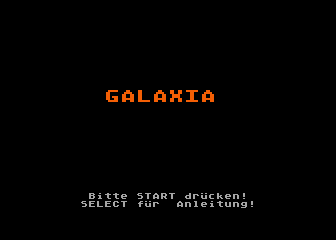 Galaxia atari screenshot