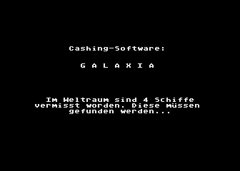 Galaxia atari screenshot