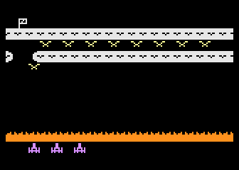 Galaxian atari screenshot