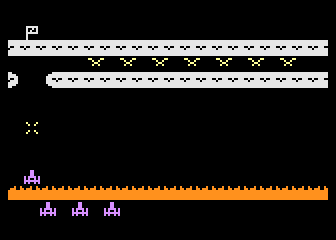 Galaxian atari screenshot