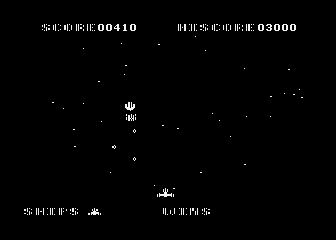 Galaxian atari screenshot