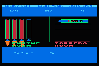 Galaxy II - Integers atari screenshot
