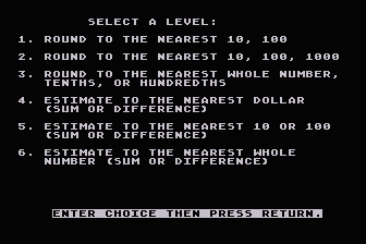 Galaxy II - Rounding and Estimating atari screenshot