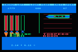 Galaxy II - Rounding and Estimating atari screenshot