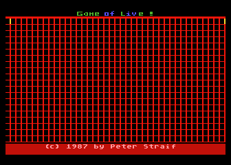 Game of Live! atari screenshot