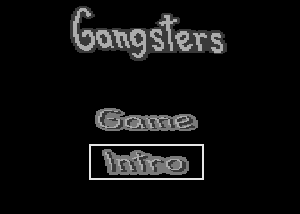 Gangsters atari screenshot
