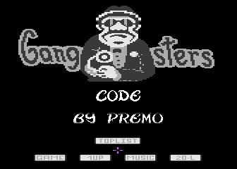 Gangsters atari screenshot
