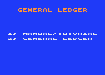 General Ledger — screenshot 1